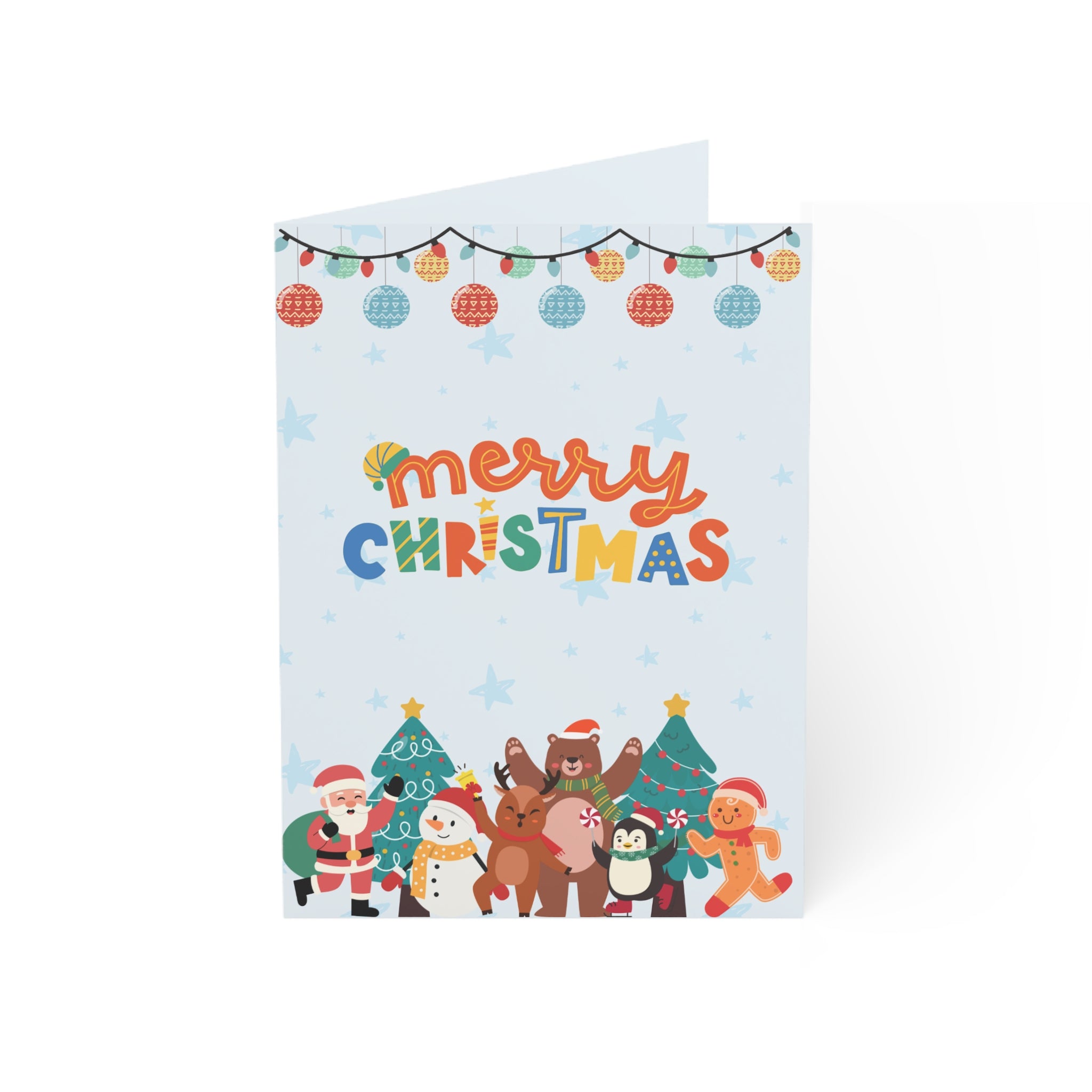 Fun Christmas Party Card, Christmas Card, Modern Design Greeting Cards (1, 10, 30, and 50pcs)