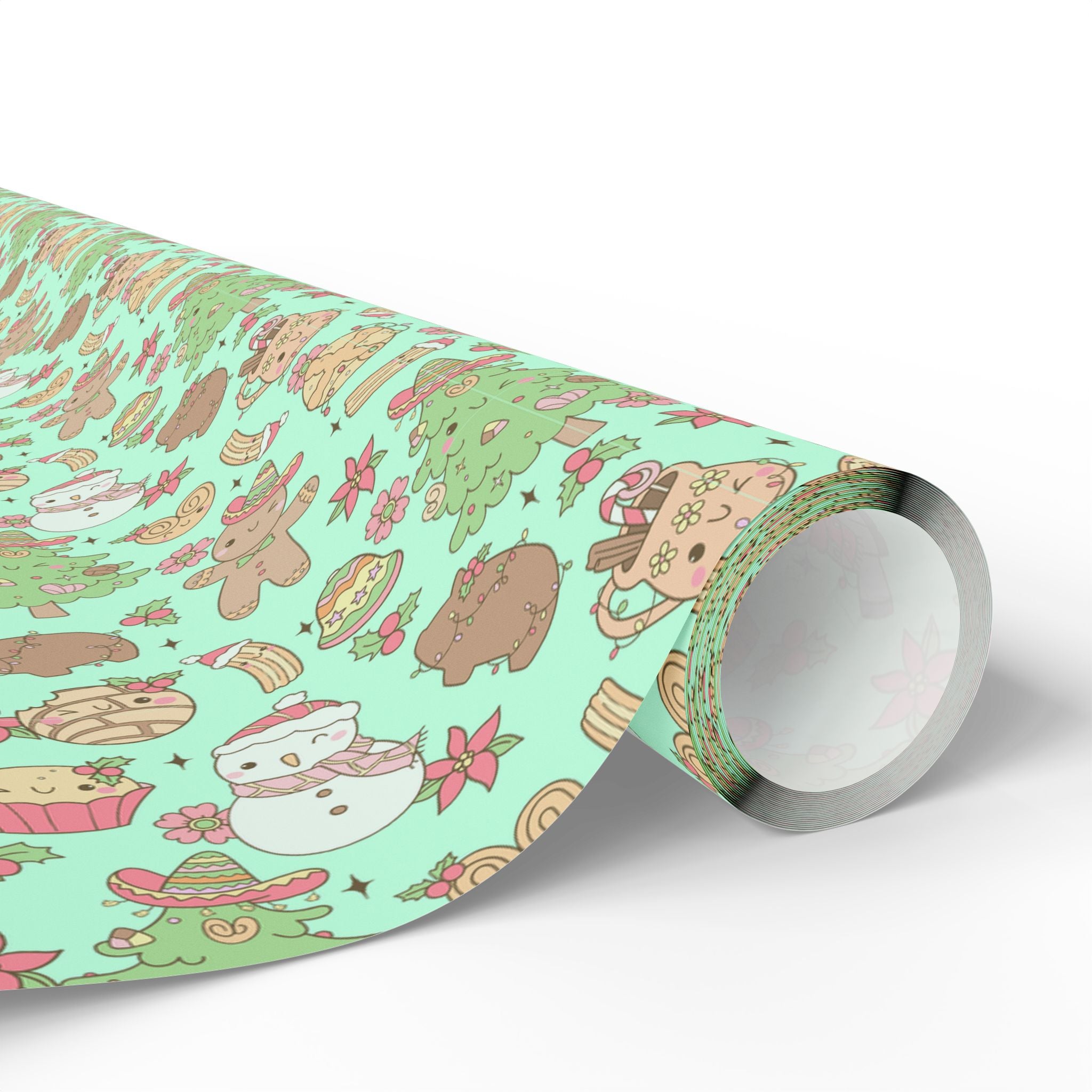 Festive Wrapping Paper, Holiday Gift Wrap, Cute Gift Packaging, Eco-Friendly Wrapping, Christmas & Birthday Wrapping Supplies