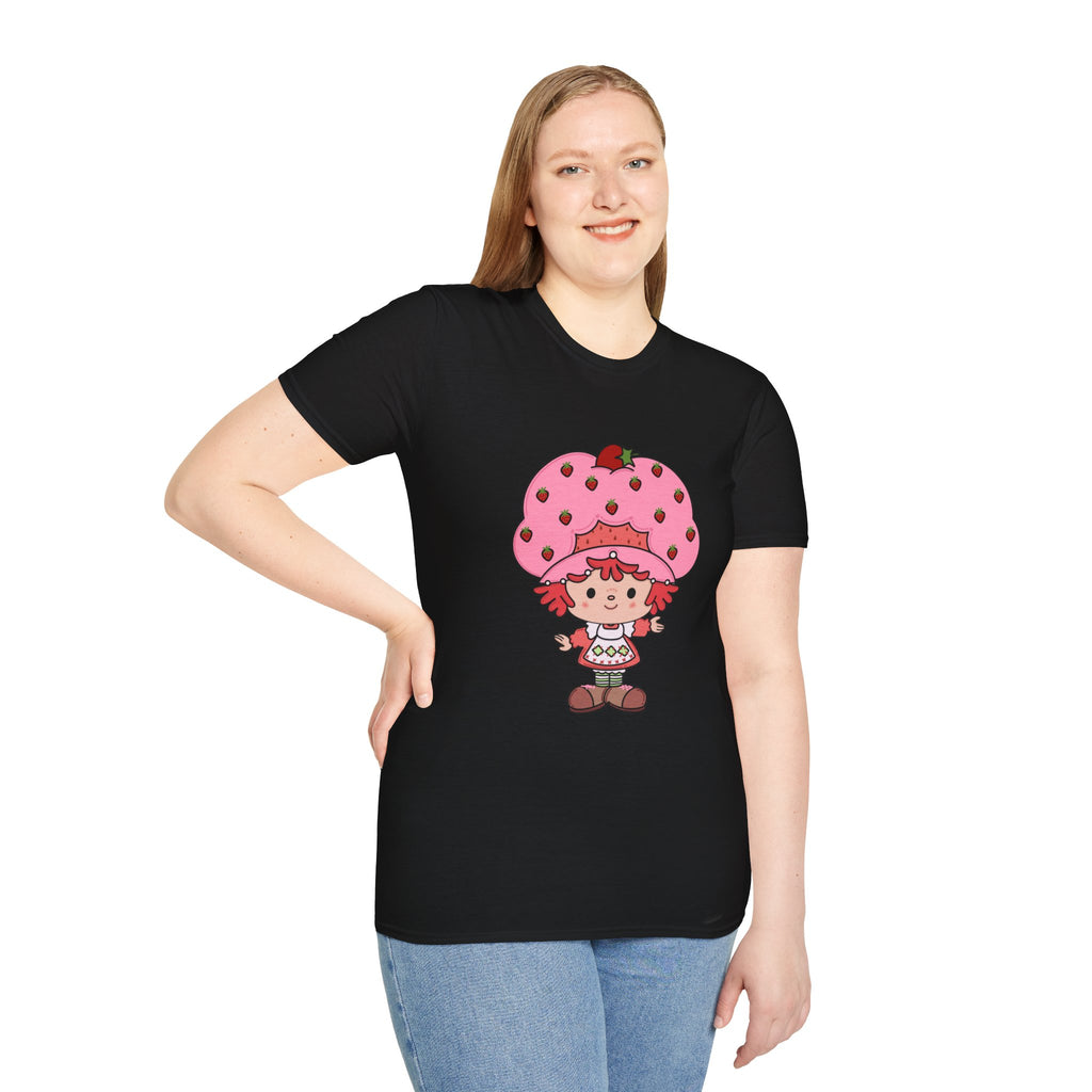 Strawberry Kiddo T-Shirt — Cute Vintage Strawberry Shortcake Style Graphic Tee