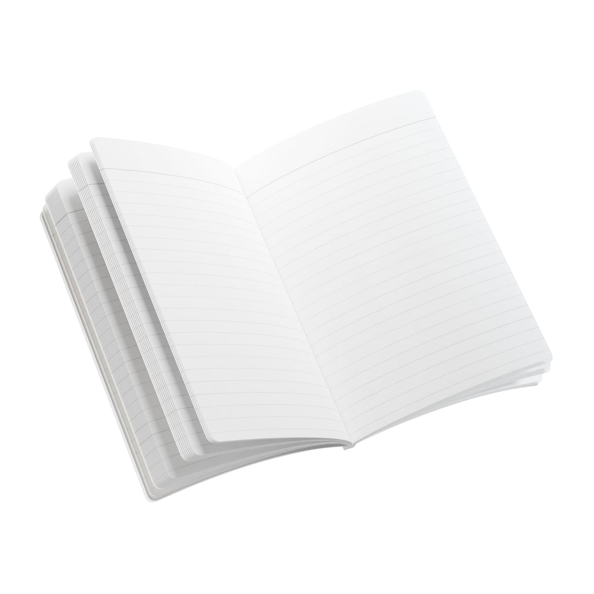 Floral Pastel Softcover Journal — Rainbow Hearts & Blooms Notebook