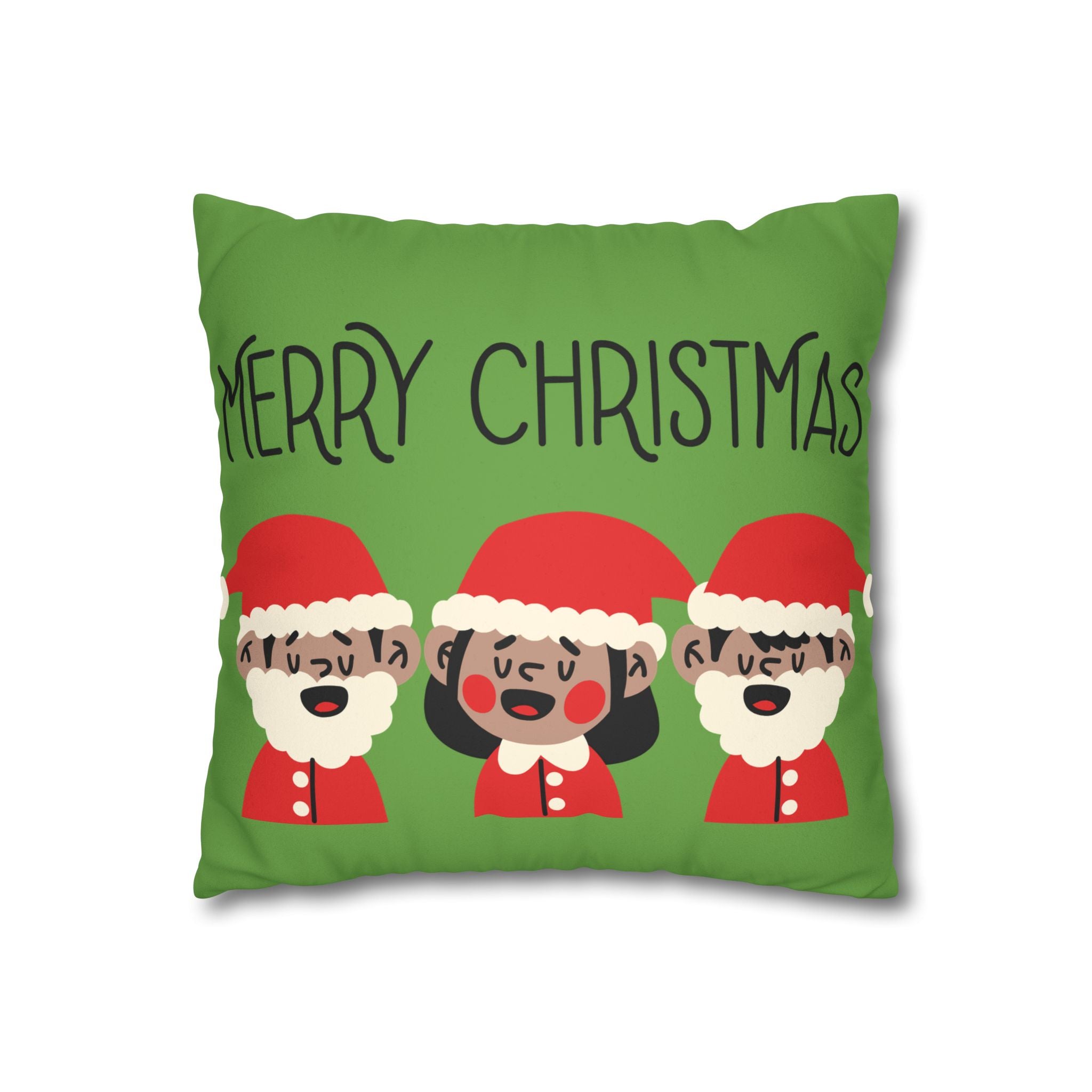 Square Pillowcase - Fun Christmas Seasonal Decoration