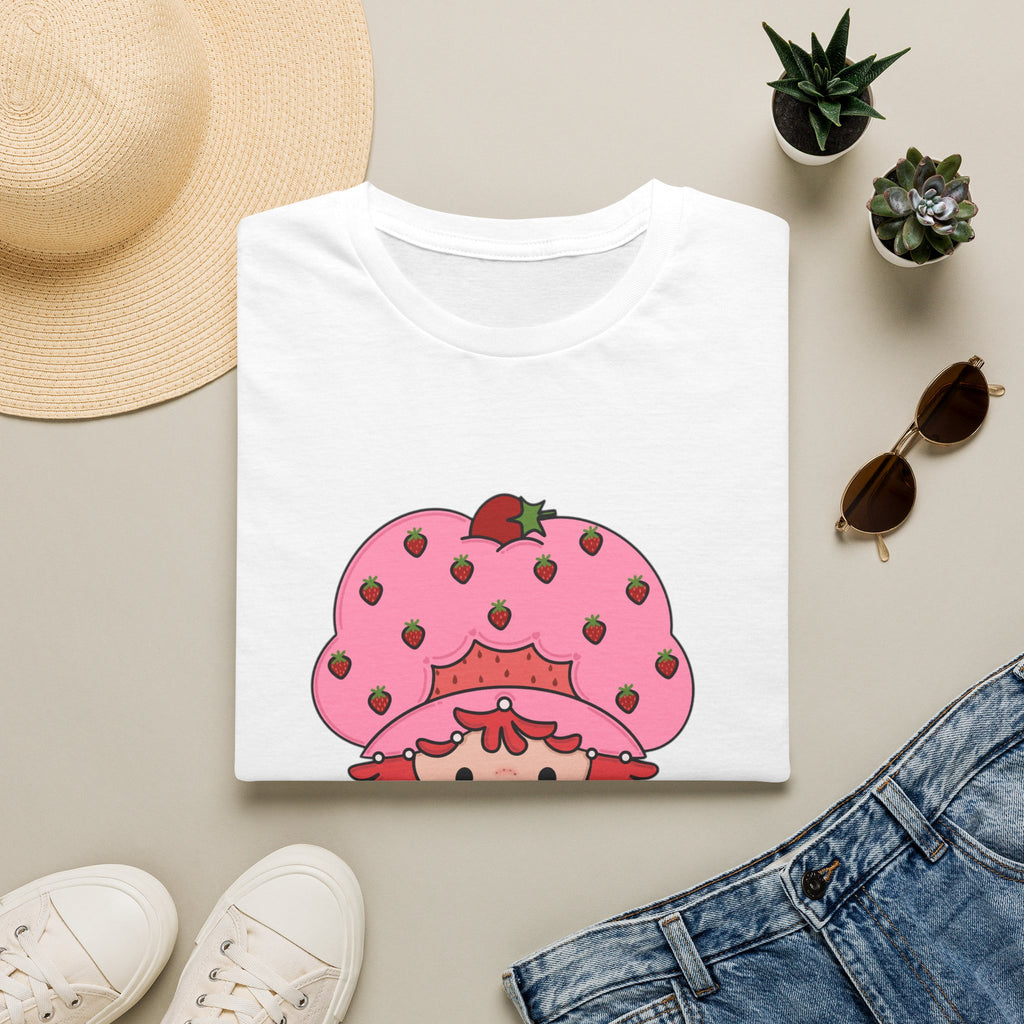 Strawberry Kiddo T-Shirt — Cute Vintage Strawberry Shortcake Style Graphic Tee
