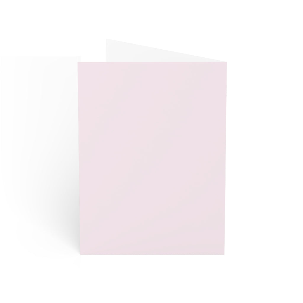Merry Christmas, Pink Christmas, Modern Design Greeting Cards (1, 10, 30, and 50pcs)