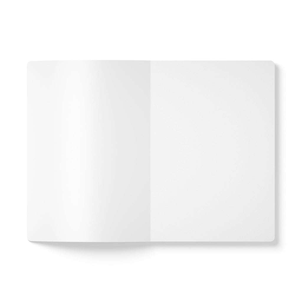 Floral Pastel Softcover Journal — Rainbow Hearts & Blooms Notebook
