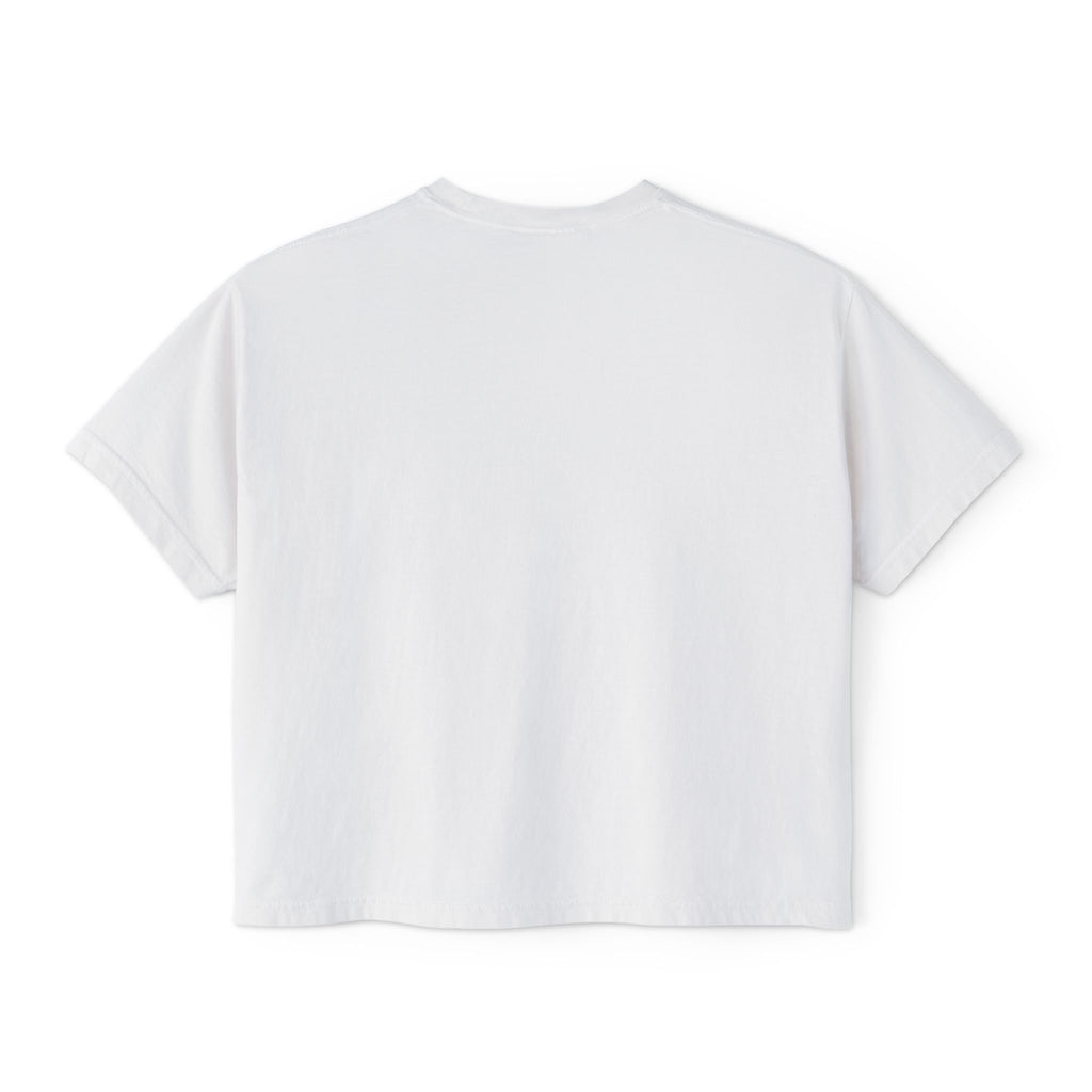 Nurse Friends Boxy Tee — Minimal 'Loved' Doodle Graphic