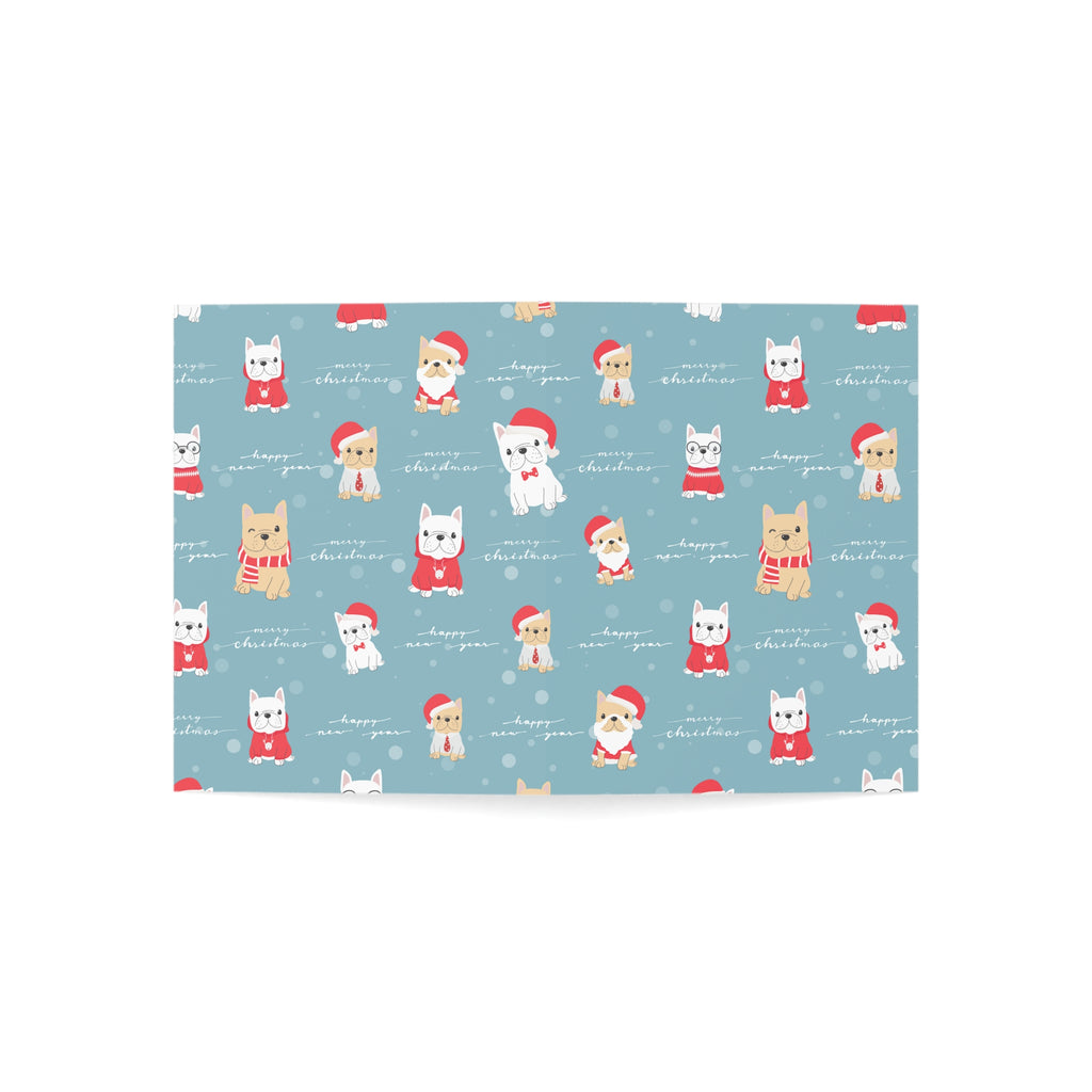 Festive Frenchie Greeting Cards - 10/30/50 pcs for Holiday Cheer