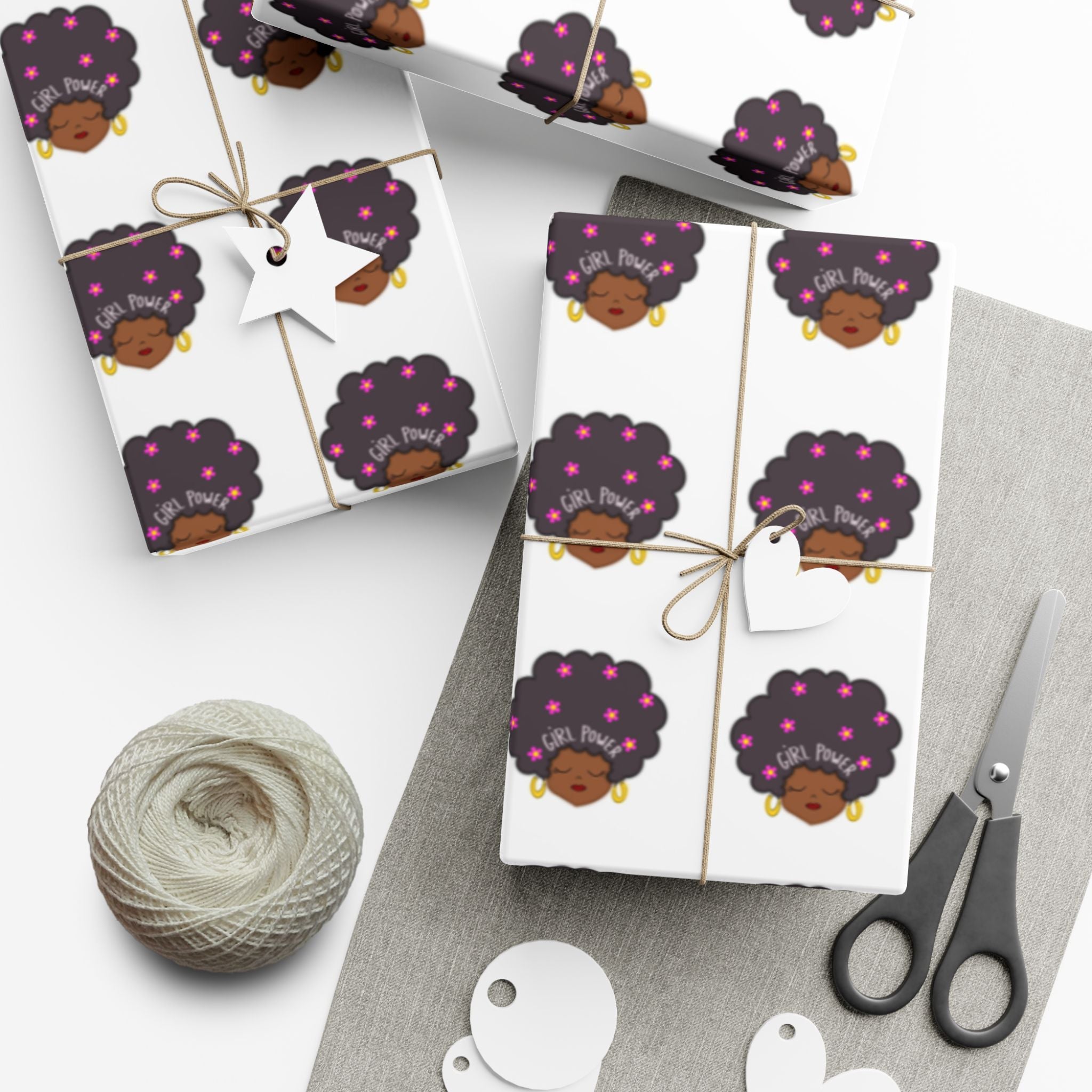 Girl Power Gift Wrap Papers for All Occasions