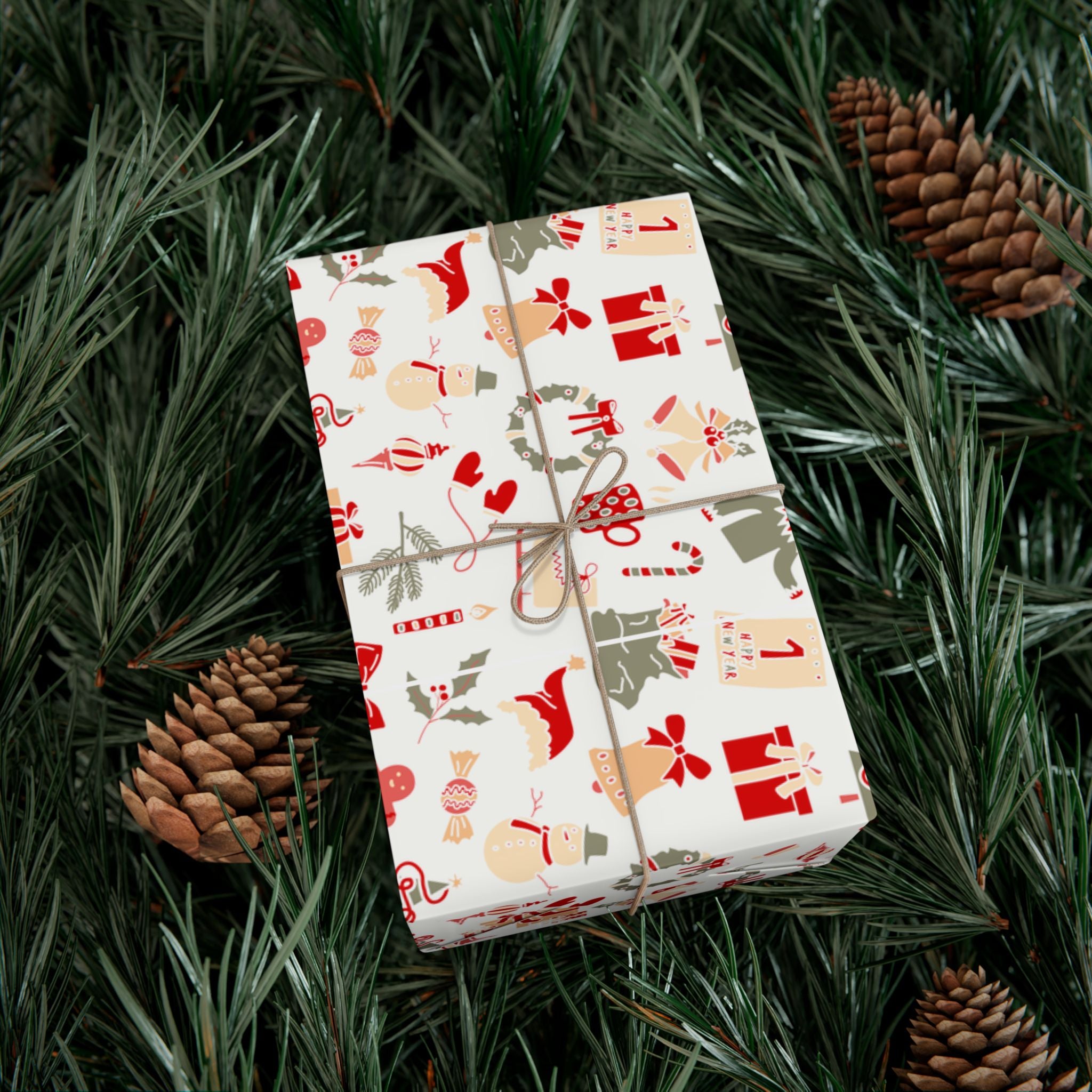 Wrapping Paper - Custom Bright Colors Cute Fun Stand Out Design