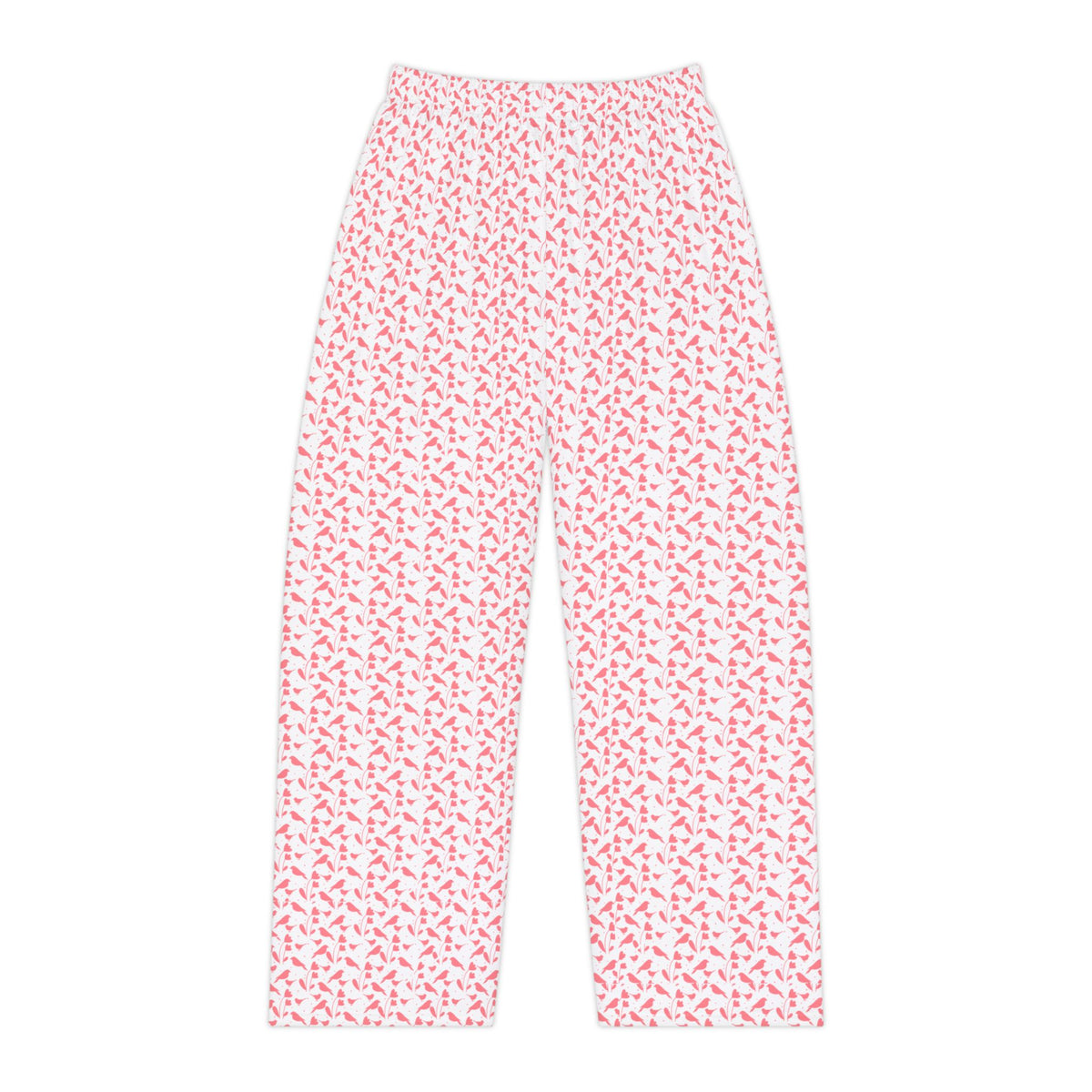 Floral Pink Women's Pajama Pants — Cozy Cotton Lounge Sleepwear