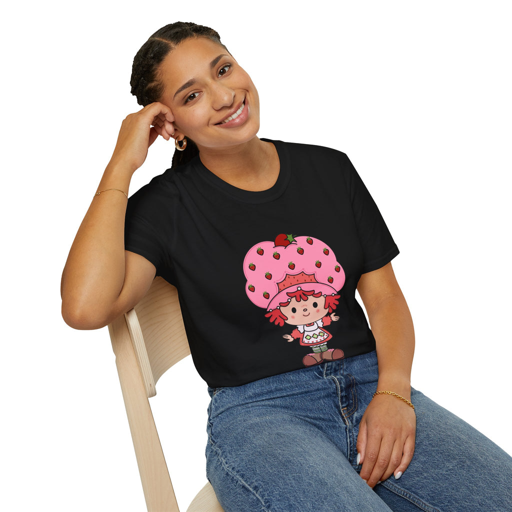 Strawberry Kiddo T-Shirt — Cute Vintage Strawberry Shortcake Style Graphic Tee
