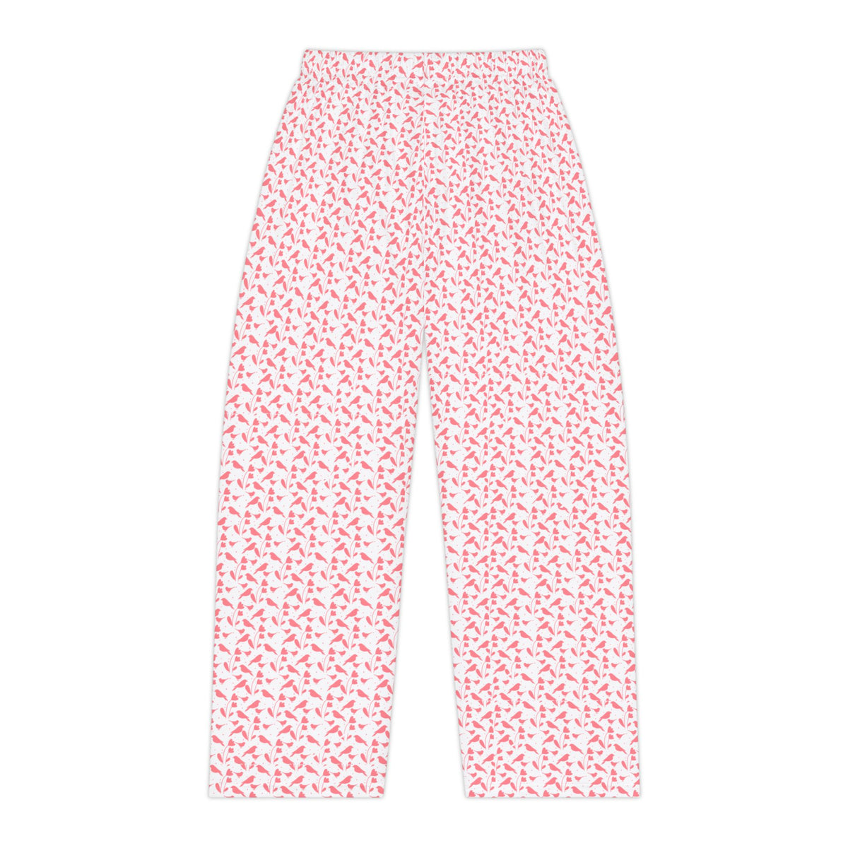 Floral Pink Women's Pajama Pants — Cozy Cotton Lounge Sleepwear