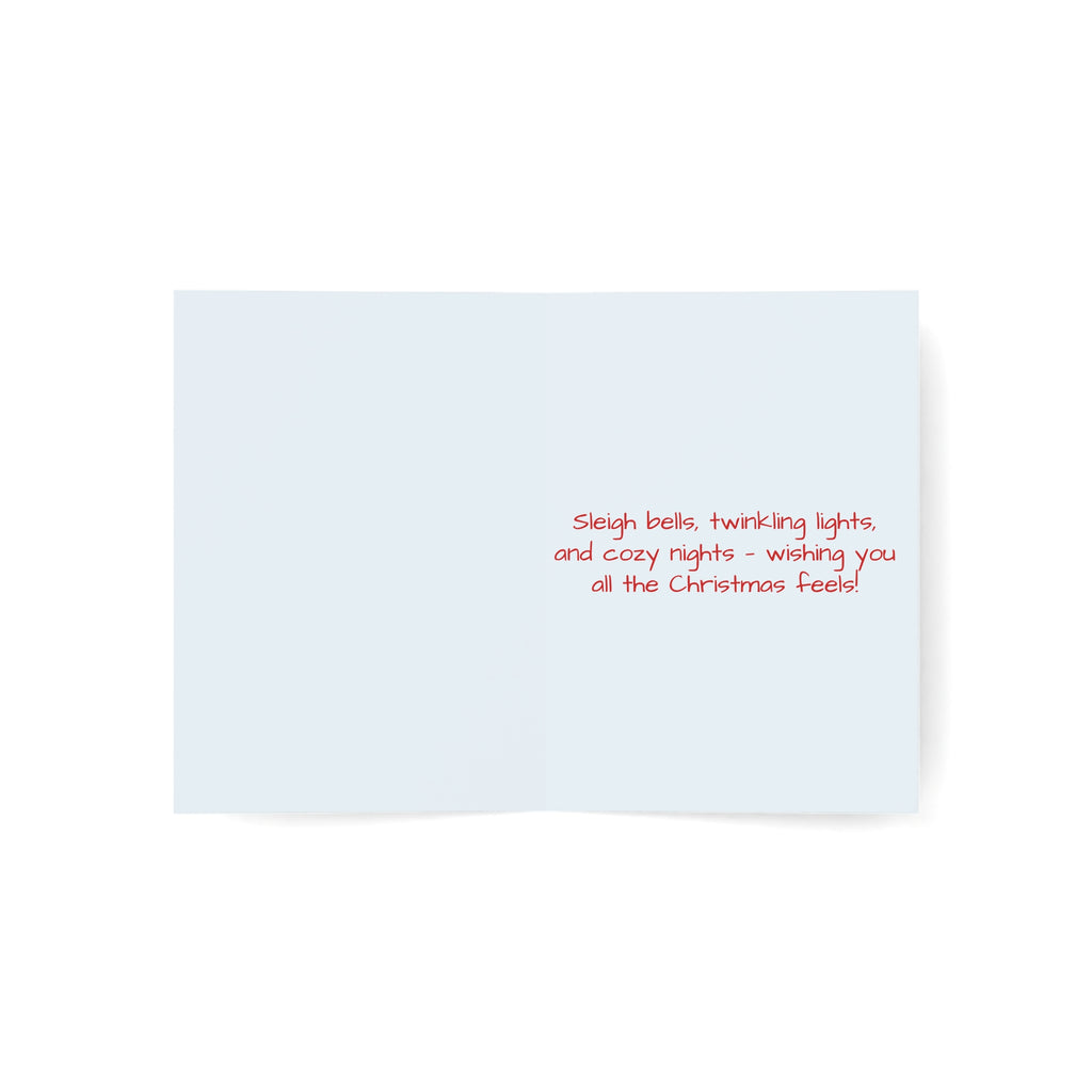 Fun Christmas Party Card, Christmas Card, Modern Design Greeting Cards (1, 10, 30, and 50pcs)