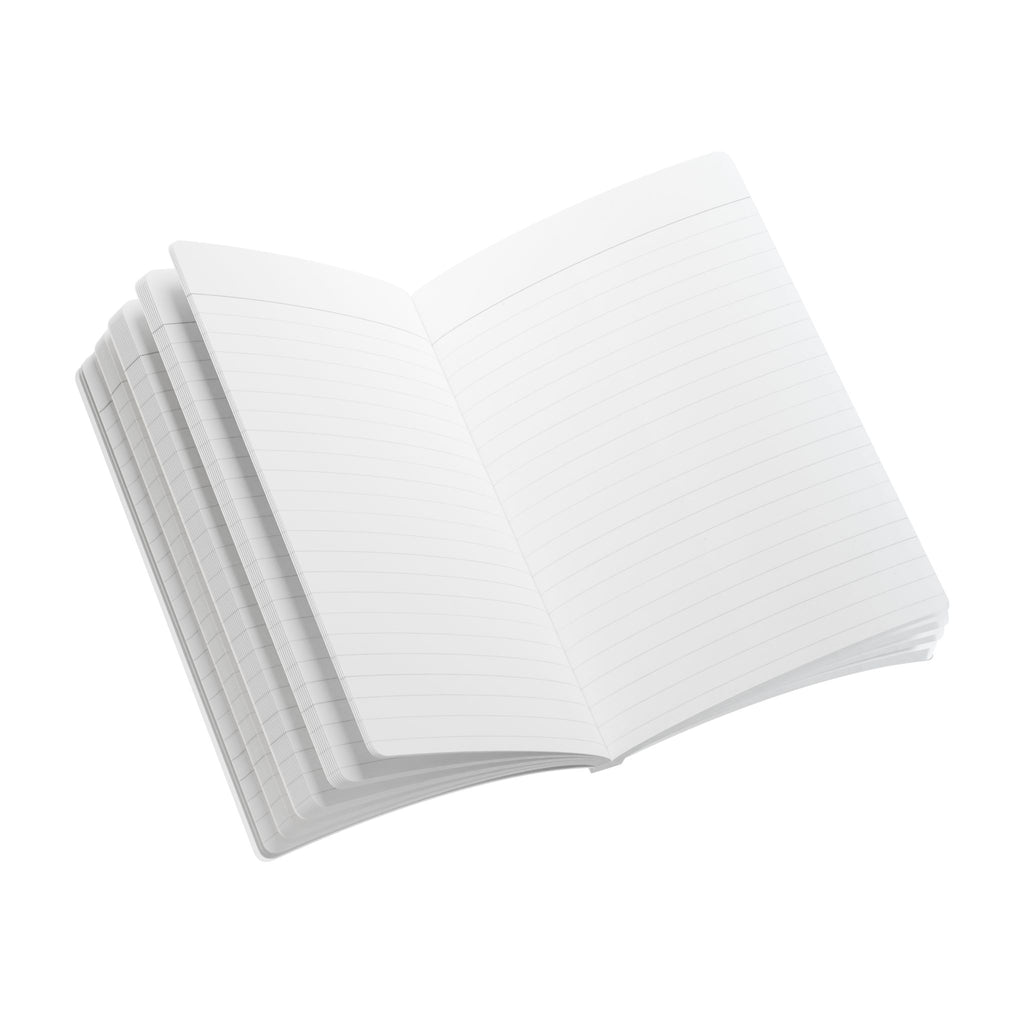 Floral Pastel Softcover Journal — Rainbow Hearts & Blooms Notebook