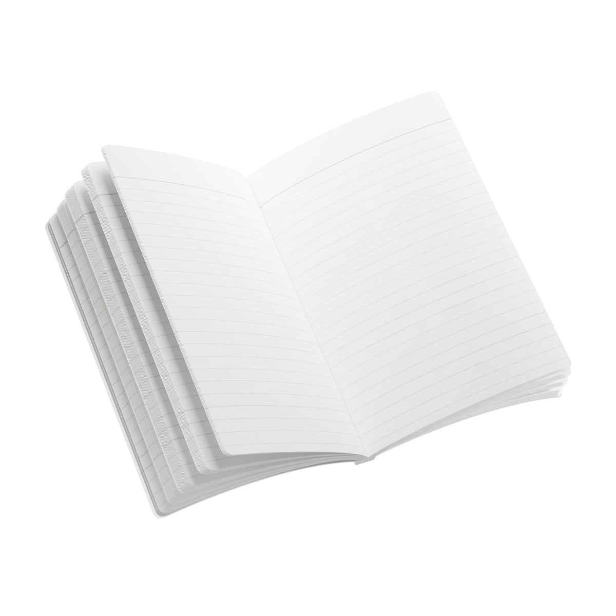 Floral Pastel Softcover Journal — Rainbow Hearts & Blooms Notebook