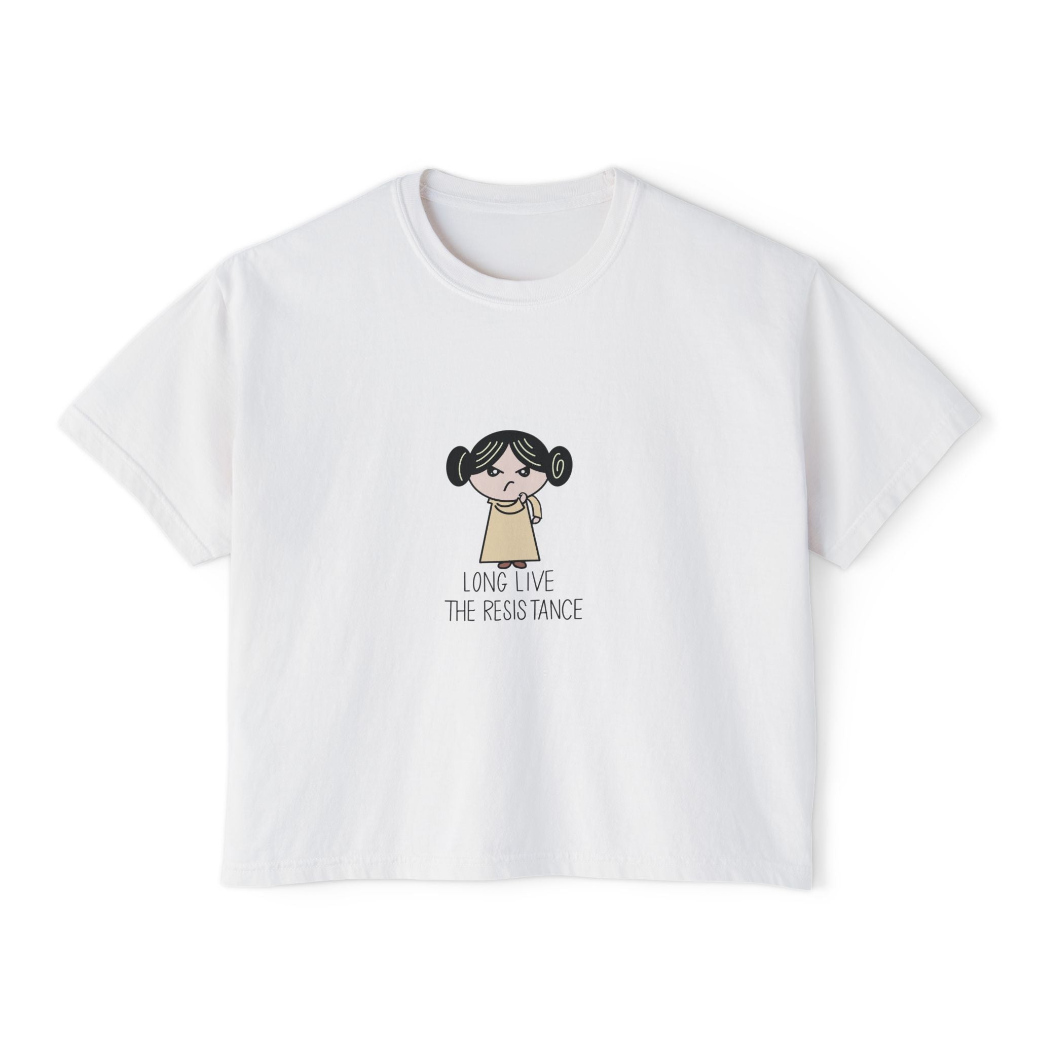 Empowerment Boxy Tee - 'Long Live the Resistance'