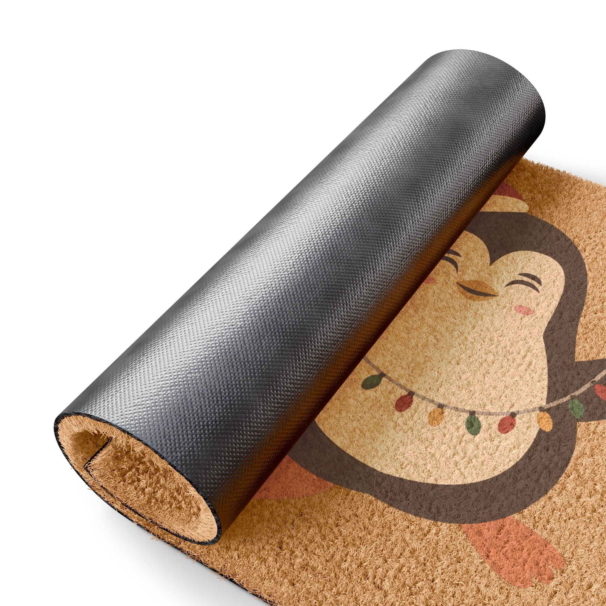 Cute Penguin Doormat, Christmas Doormat, Home Decor, Seasonal Decor, Holiday Decor