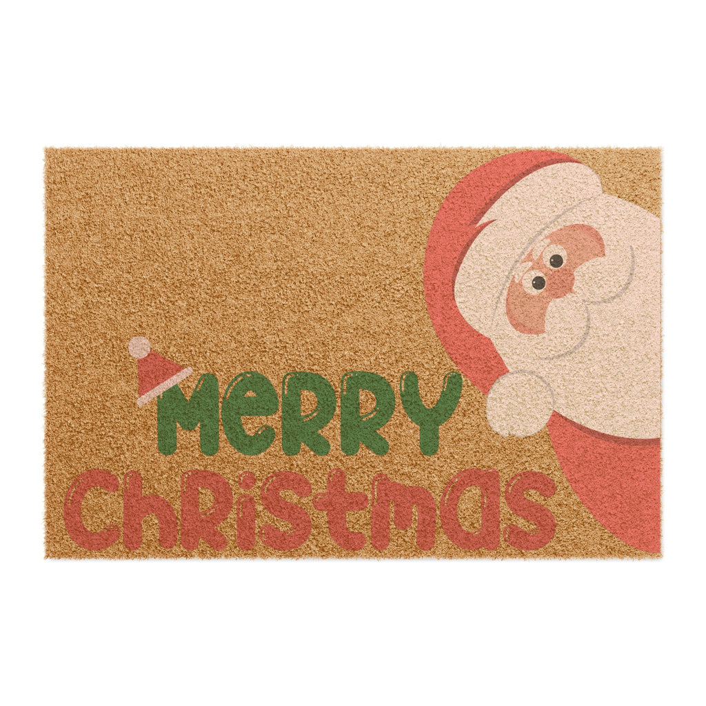 Christmas Doormat with Santa, Holiday Entryway Rug, Merry Christmas Welcome Mat, Festive Door Decor for Winter Celebrations, Seasonal [...]