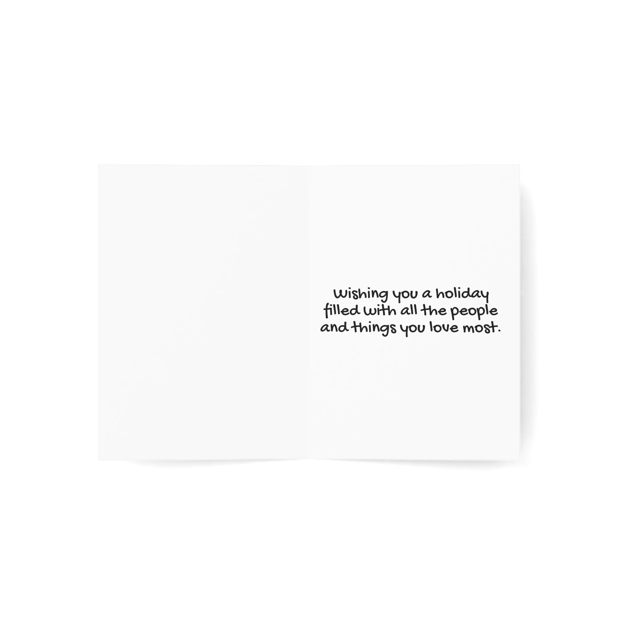 Merry Christmas, Pink Christmas, Modern Design Greeting Cards (1, 10, 30, and 50pcs)