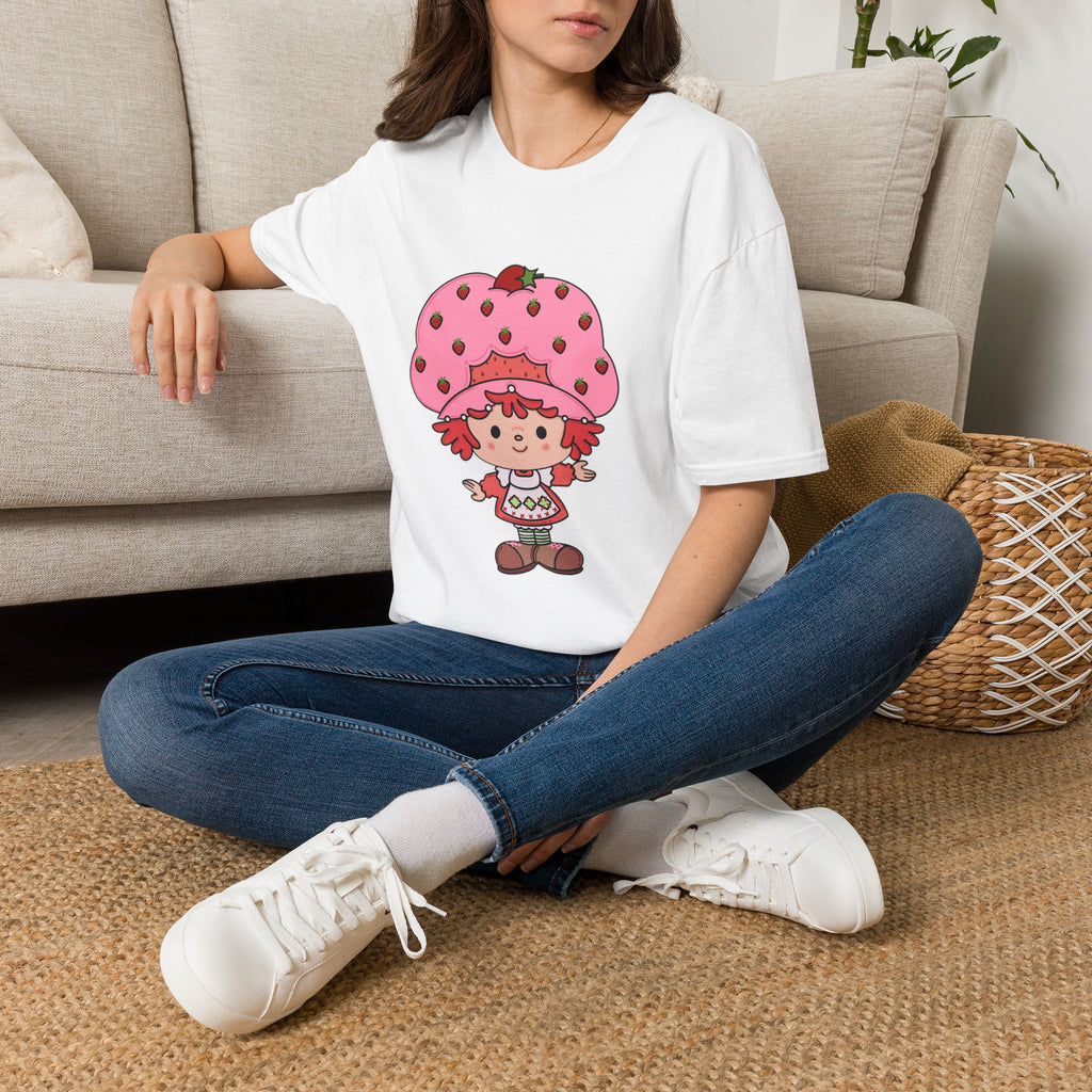 Strawberry Kiddo T-Shirt — Cute Vintage Strawberry Shortcake Style Graphic Tee