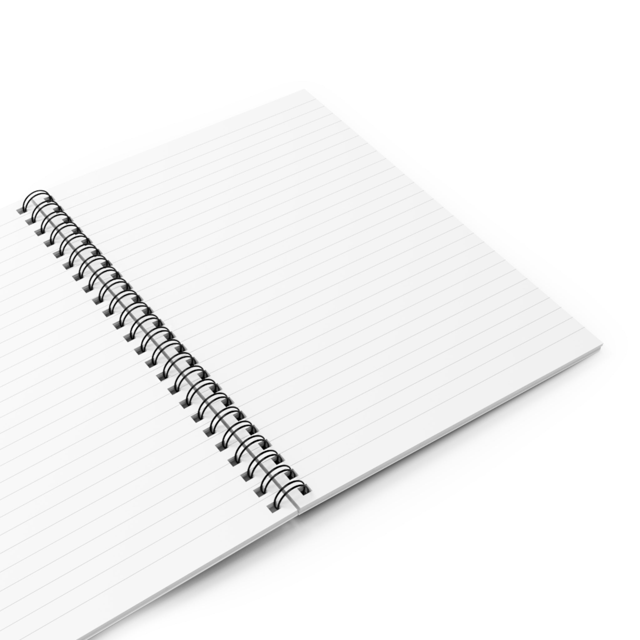 Valentine Teddy Bear Spiral Notebook — Ruled Love-Heart Journal