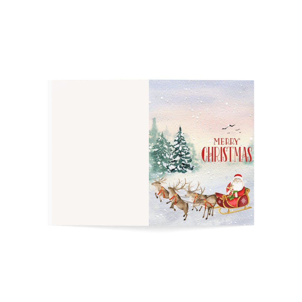 Christmas Greeting Cards - Bold and Modern Design (1, 10, 30, and 50pcs)