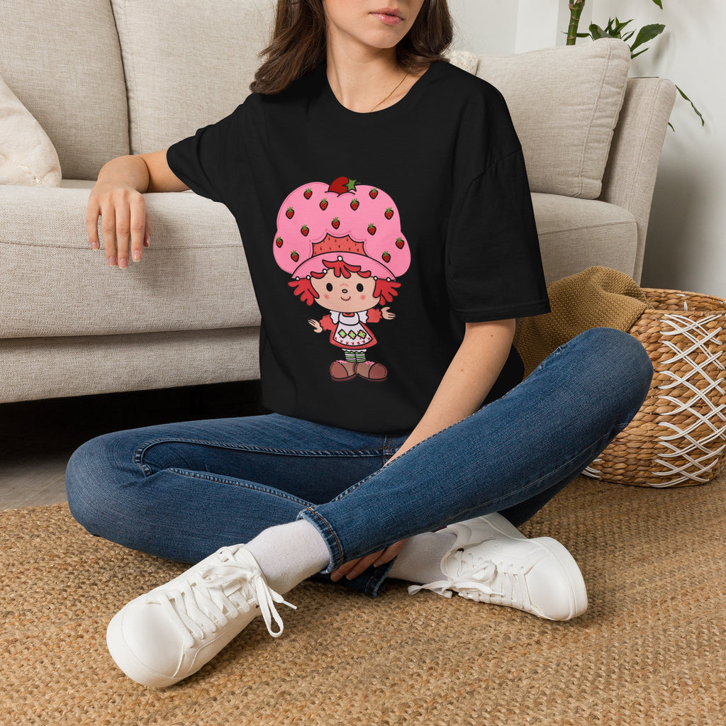 Strawberry Kiddo T-Shirt — Cute Vintage Strawberry Shortcake Style Graphic Tee