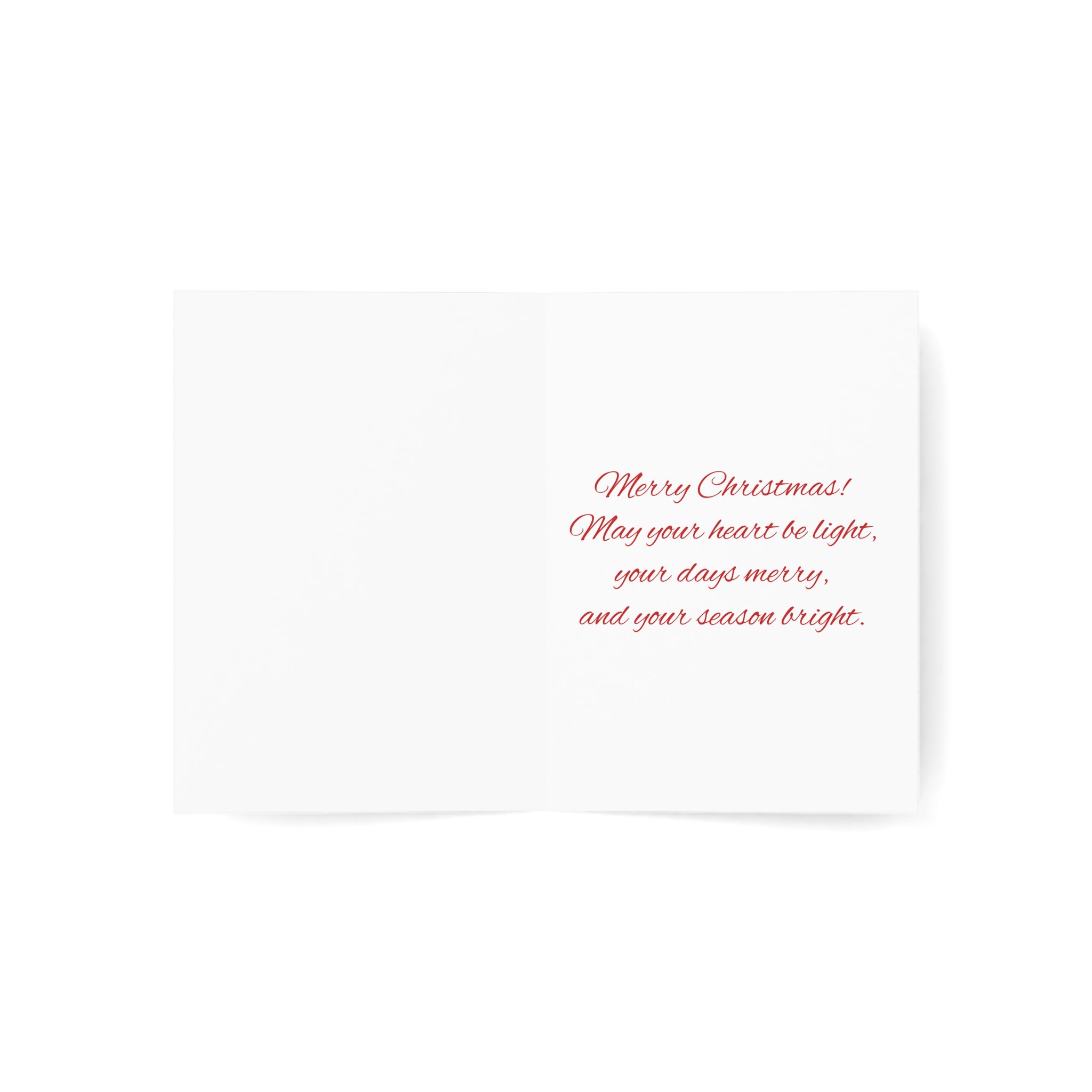 Christmas Greeting Cards - Bold and Modern Design (1, 10, 30, and 50pcs)