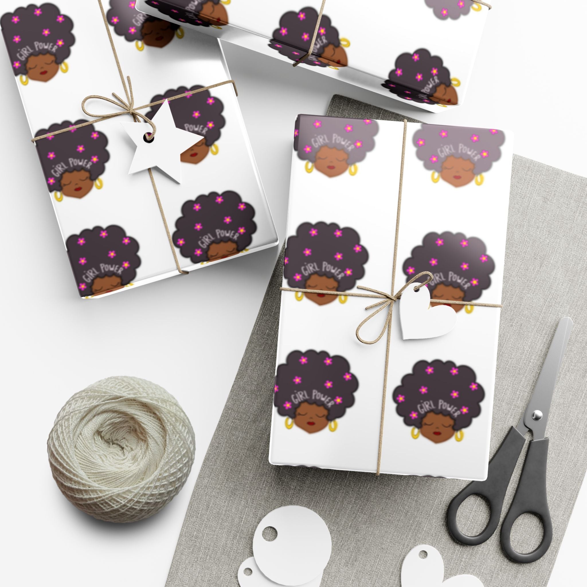 Girl Power Gift Wrap Papers for All Occasions