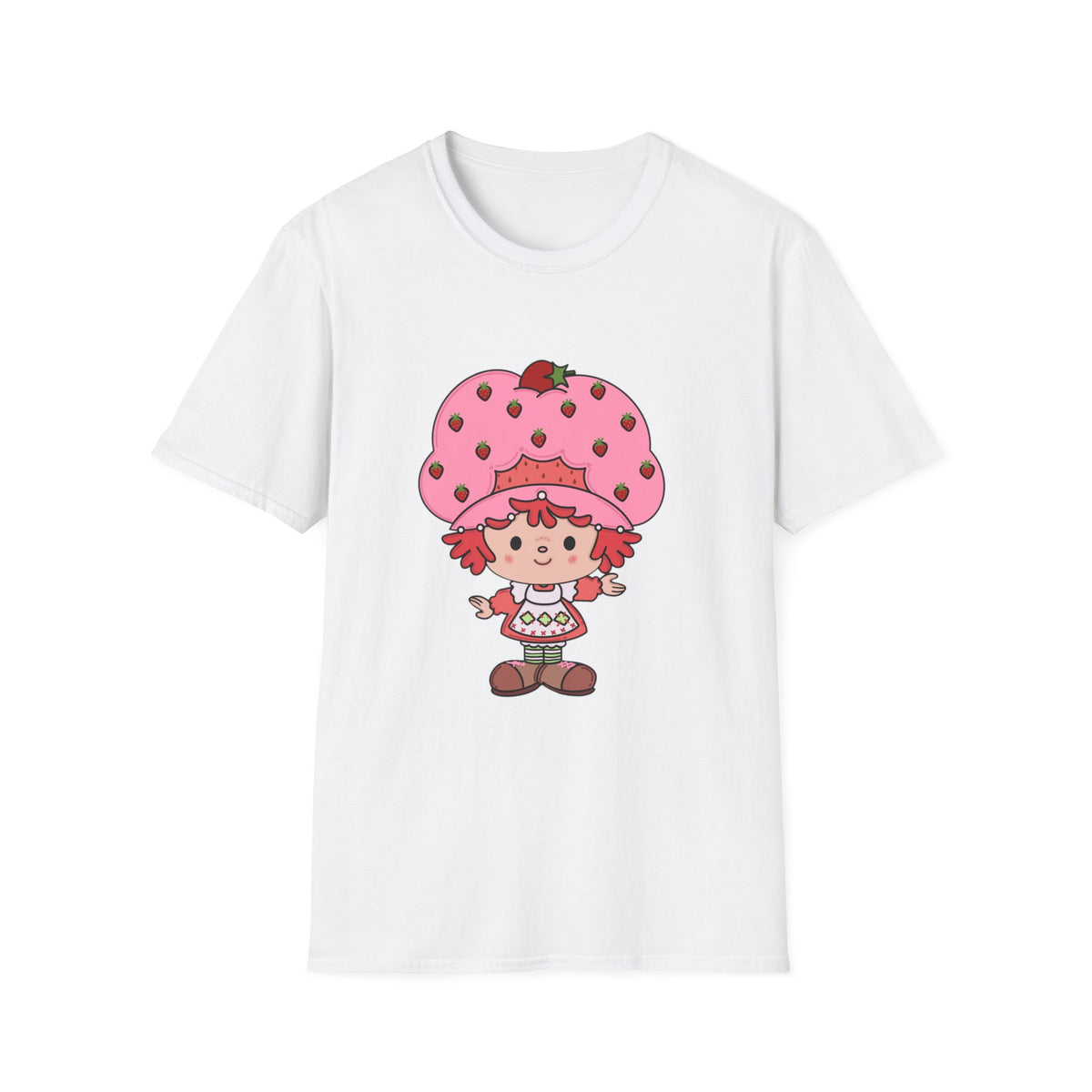Strawberry Kiddo T-Shirt — Cute Vintage Strawberry Shortcake Style Graphic Tee