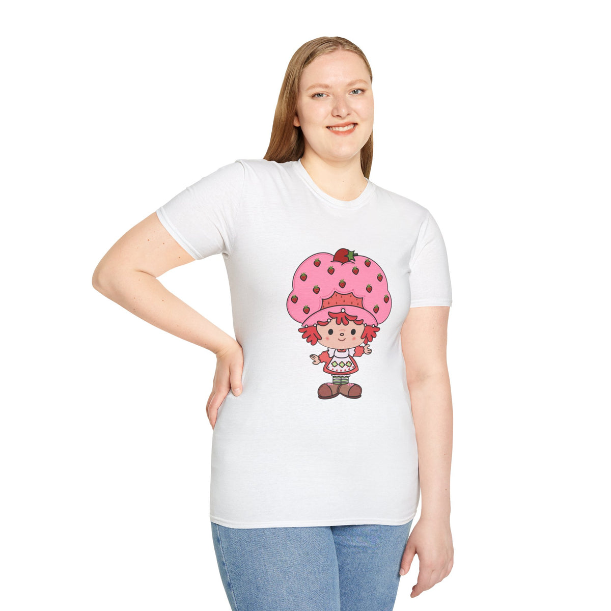 Strawberry Kiddo T-Shirt — Cute Vintage Strawberry Shortcake Style Graphic Tee