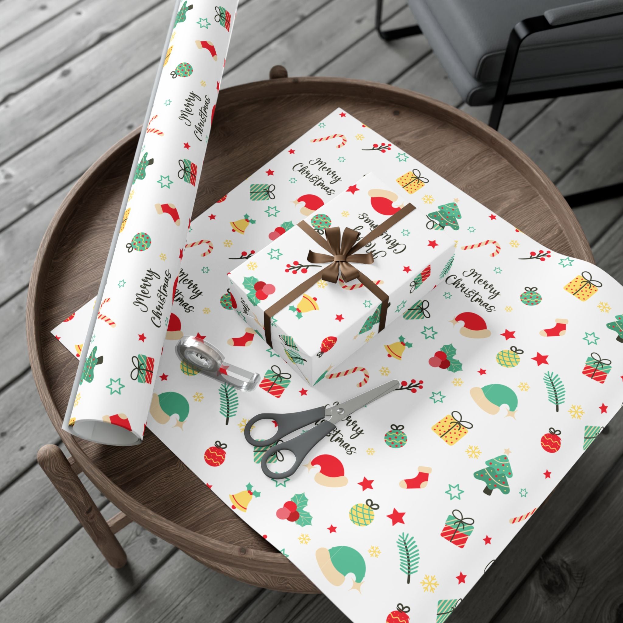 Festive Gift Wrap Papers for Holidays